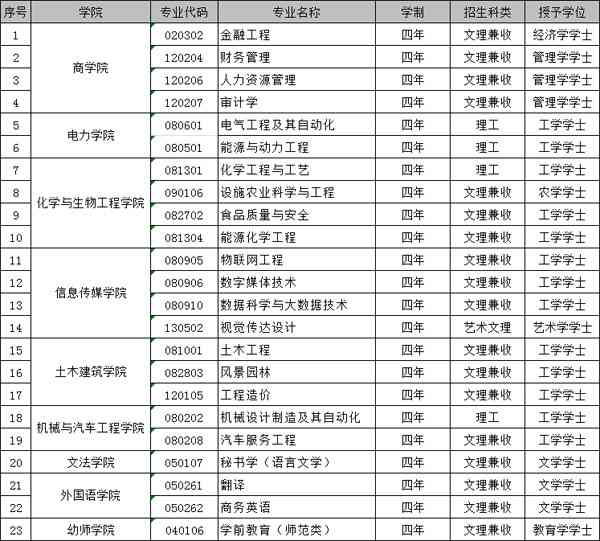 银川能源学院2020年本科专业一览表-1.jpg