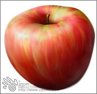 Photoshop鼠绘一个鲜脆欲滴的苹果-17.jpg