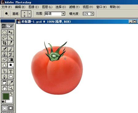 Photoshop鼠绘逼真蕃茄-12.jpg