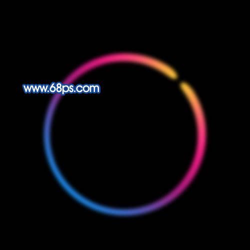 Photoshop制作绚丽的彩色光环-9.jpg