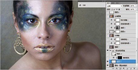 PHOTOSHOP彩妆人像图片的后期美化-4.jpg