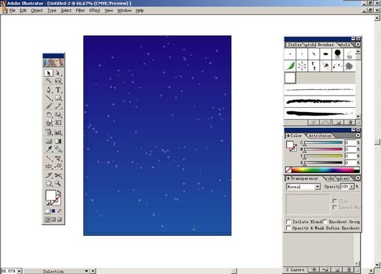 Illustrator制作夜晚星空效果-8.jpg
