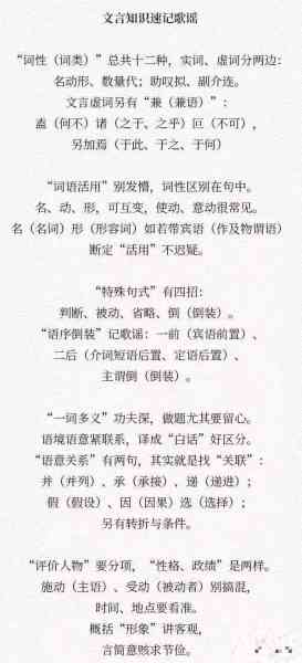 高中各科“答题套路”快速记忆口诀，艺考生复习必备！-1.jpeg