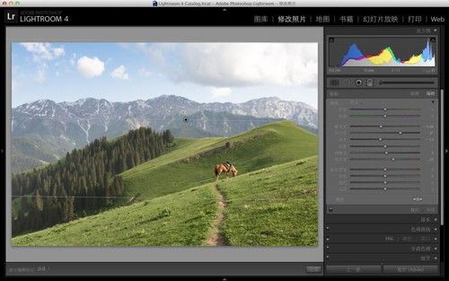 Lightroom4实例 还原高山草甸的迷人美景-3.jpg