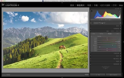 Lightroom4实例 还原高山草甸的迷人美景-6.jpg