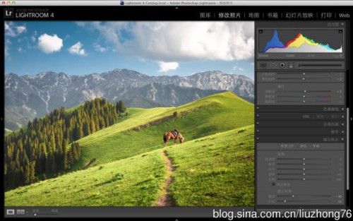 Lightroom4实例 还原高山草甸的迷人美景-9.jpg