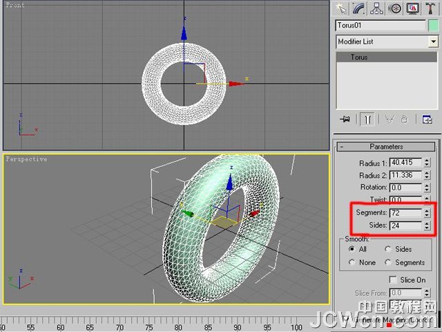 3ds MAX建模实例教程:制作汽车轮胎-2.jpg