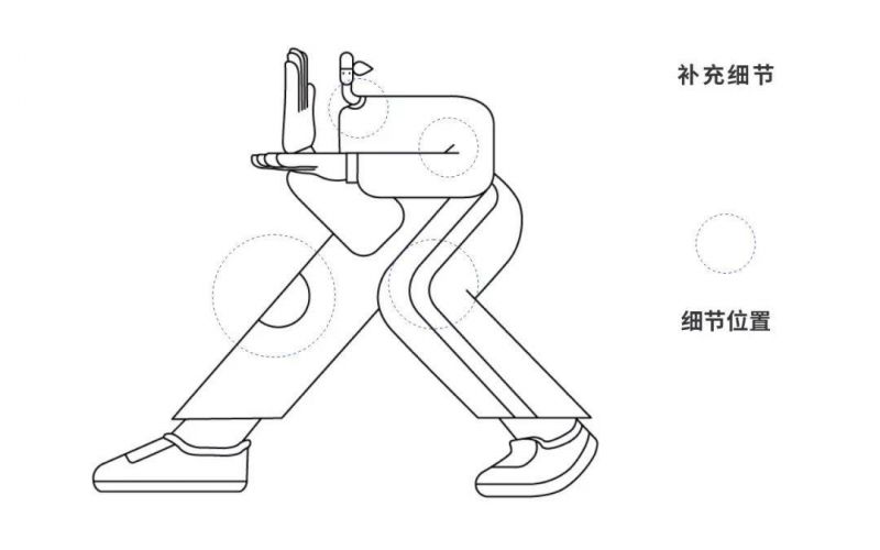 AI绘制夸张扁平化风格人物插画-13.jpg