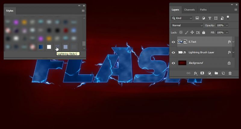 PS打造时尚炫酷的雷电文字效果-15.jpg