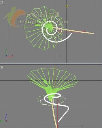 3DsMAX制作鲜艳娇嫩的三维牵牛花-14.jpg