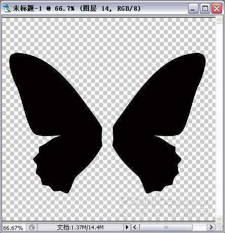 Photoshop绘制漂亮蝴蝶-4.jpg
