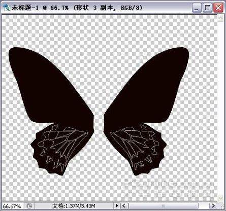 Photoshop绘制漂亮蝴蝶-5.jpg