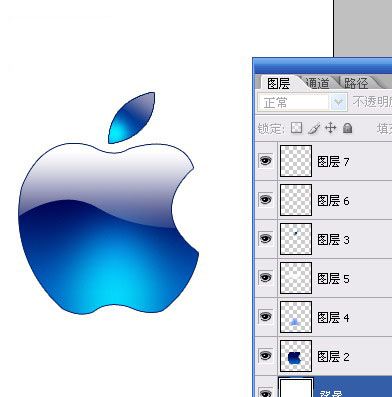 Photoshop绘制一个水晶苹果的标志-12.jpg