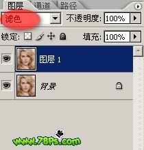 Photoshop应用图层命令和高斯模糊快速磨皮技巧-3.jpg