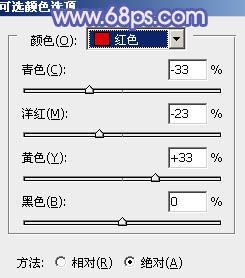 Photoshop给树林人物图片加上流行的蓝紫色-3.jpg