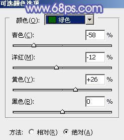 Photoshop给树林人物图片加上流行的蓝紫色-15.jpg