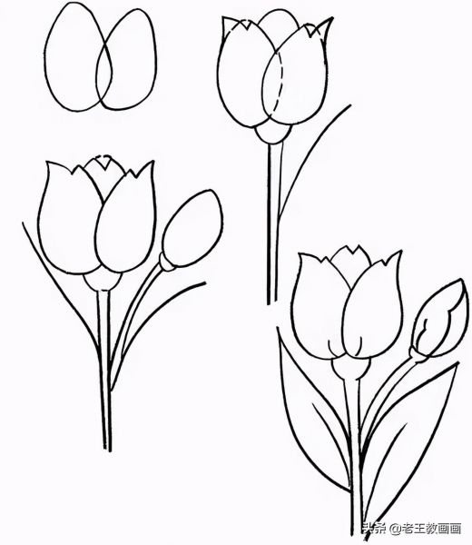 可以带孩子边唱儿歌边画画，不仅帮孩子建立图形认知能力，还可以引导孩子发挥想象力，孩子画完后，妈妈可以陪孩子一起完成涂色，陪伴游戏学...-4.jpg