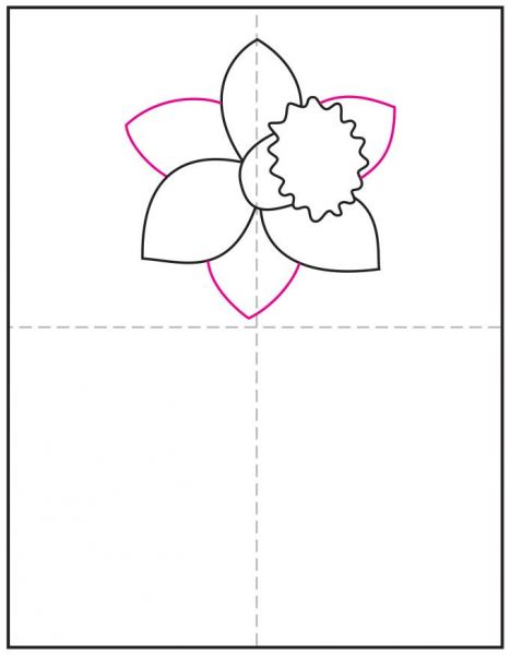 0基础绘画教程：8个步骤教你画一幅水仙花，期待春天的温暖-7.jpg